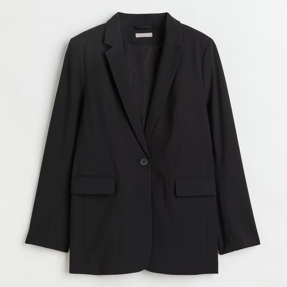 H&M Jackets & Blazers - H&M black single breasted blazer size: M